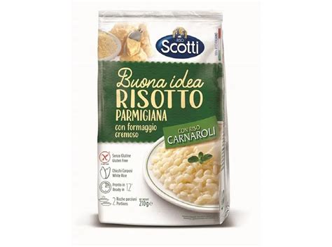 Arroz Risotto Carnaroli Parmesão 210 G SCOTTI Nutripédia