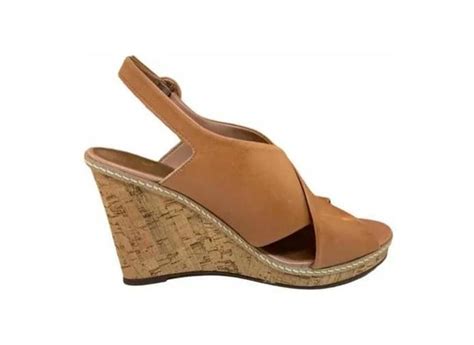 Sandália Anabela Couro Capodarte Cortiça Nude o Melhor Preço é no Zoom