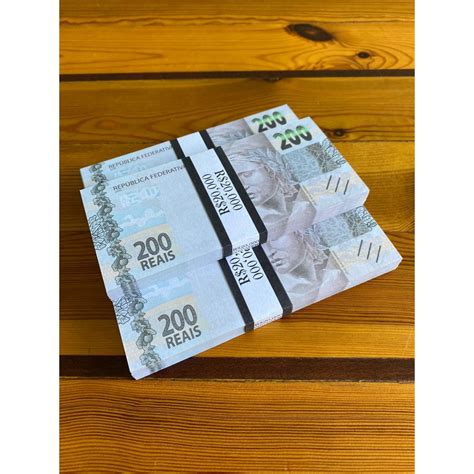 Notas Cenográficas Sem Valor Monetário Kit Com 100un 100 Dólar