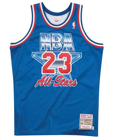 Mitchell & Ness Synthetic Michael Jordan Nba All Star 1993 Authentic ...