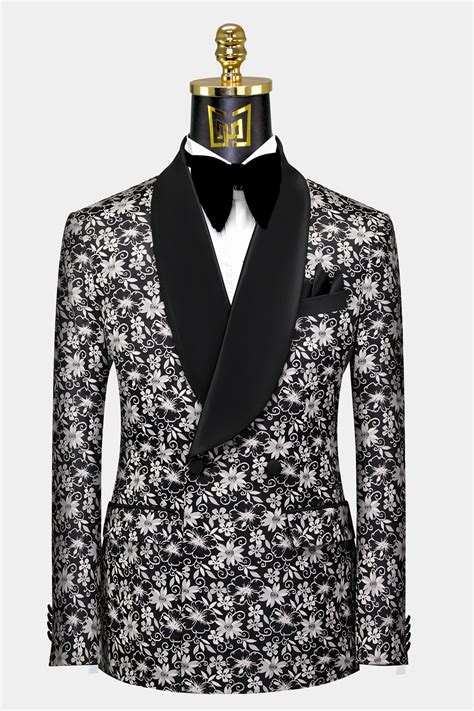 Double Breasted Floral Tuxedo Gentleman S Guru