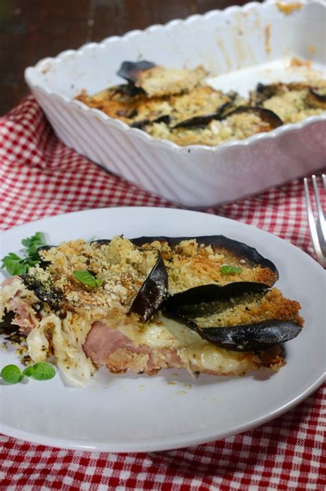 Pasticcio Di Melanzane Con Cotto E Provola Creando Si Impara