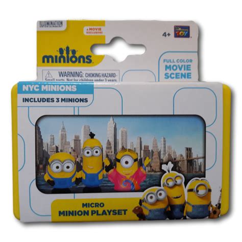 Micro Minion Playset Nyc Minions