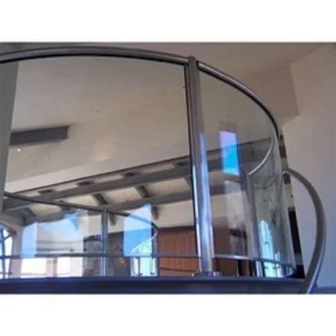 Transparent Curve Bending Toughened Glass Thickness Mm Size