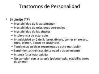 Trastornos De Personalidad Ppt Descarga Gratuita