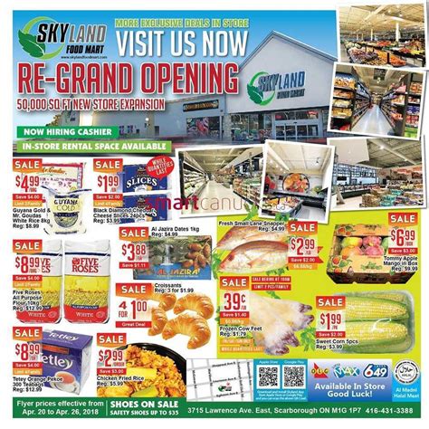 Skyland Food Mart Flyer April 20 To 26