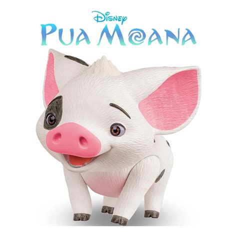 Porquinho Porco Da Moana Pua Articulado Em Vinil Disney