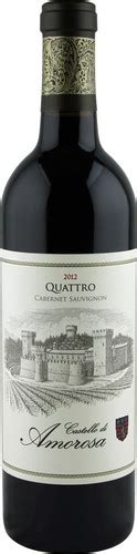 Castello Di Amorosa Cabernet Sauvignon Quattro 2012 750ml Oriental