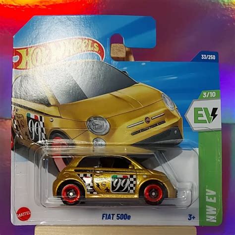 HOT WHEELS FIAT 500e In Gold HW EV 3 10 Nr 33 250 2025 Modelle Im Shop EUR 8 49