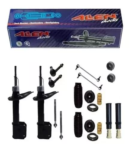 Kit Suspensão Amortecedor Axial Coxim Peugeot 206 207 Parcelamento