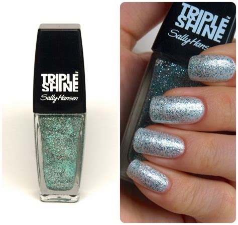 Sally Hansen Triple Shine Nail Polish In Fanta Sea And Scale Up