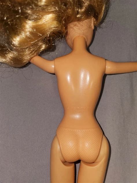 MY SCENE LONG BLONDE Hair Mattel Barbie Doll Rooted Lashes Nude HTF PicClick CA