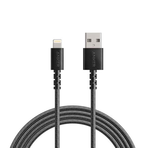 Anker Powerline Select USB Cable With Lightning Connector 6FT Black