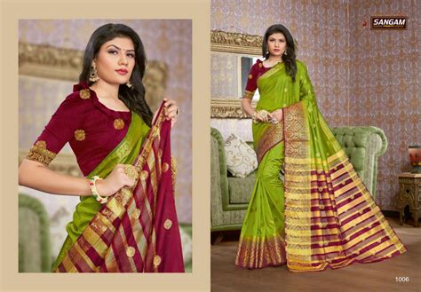 Sangam Prints Saanvi Silk Traditional Sarees Collection