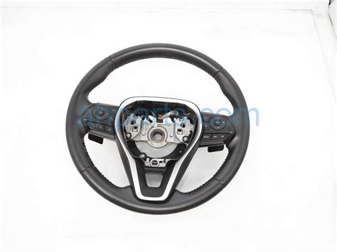 Sold 2019 Toyota Corolla Steering Wheel Black Htbk Se 45100 12j00 C0