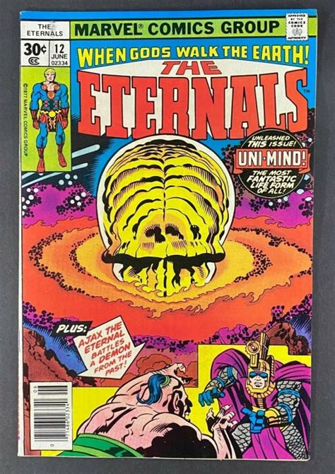 Eternals Vf St Appearance Uni Mind Jack Kirby Art