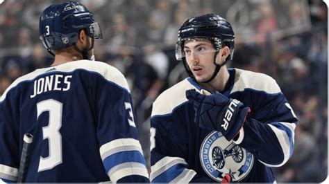 Hockey30 Les joueurs des Blue Jackets sont en train de lâcher