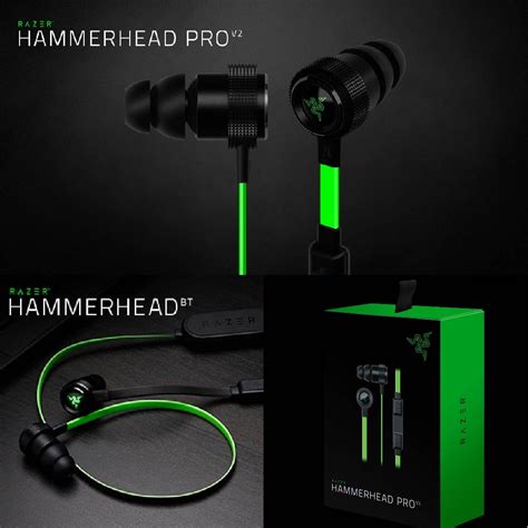 Razer Hammerhead Pro V2 Gaming In-Ear Headset | Thunder Match