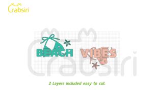 Beach Vibes And Sexy Bikini Svg Graphic By Crabsiri Creative Fabrica