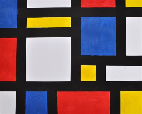 Piet Mondrian Art For Kids