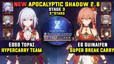 E Topaz Carry E Guinaifen Super Break Stars New Apocalyptic