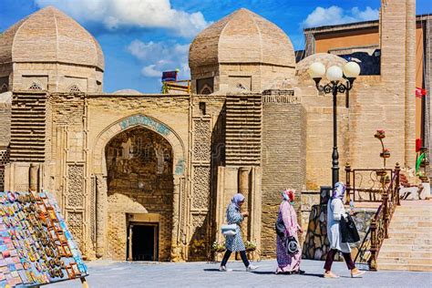 Arquitetura Do Centro Hist Rico De Bukhara Usbequist O Imagem De Stock