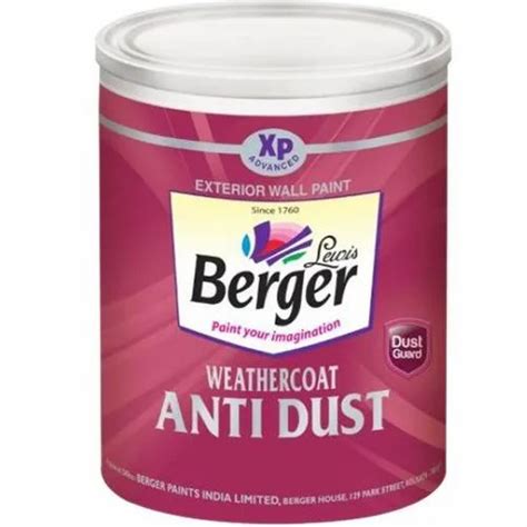 Berger Weather Coat Anti Dust Emulsion Paint At Rs 5100 Bucket Berger