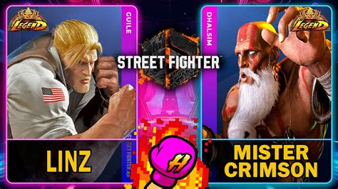 Street Fighter 6 Linz GUILE VS Mister Crimson DHALSIM スト6 SF6