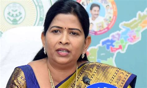 Andhra Pradesh: Home minister Taneti Vanitha decries 'politicisation ...