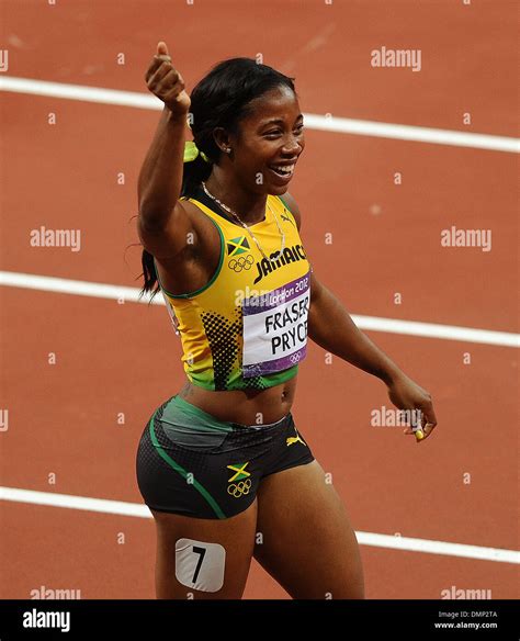 Shelly Ann Fraser Pryce Of Jamaica Immagini E Fotografie Stock Ad Alta