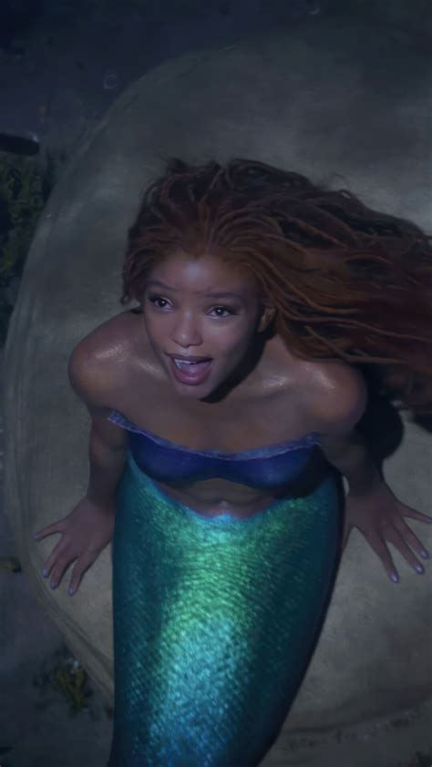 The Little Mermaid - 2023, 2023, Movie, Halle Bailey Phone HD Wallpaper