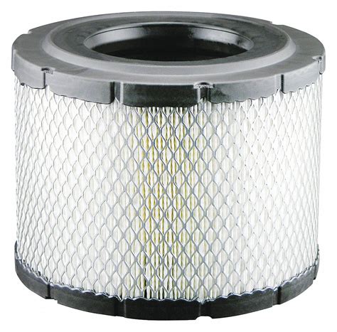 BALDWIN FILTERS Air Filter, Radial, 6 5/8 in Height, 6 5/8 in Length, 8 5/32 in Outside Dia ...