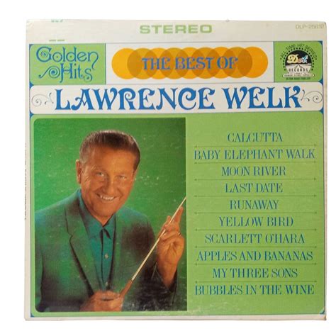 Best Of Lawrence Welk Record Album Vintage Retro Cover Art Golden Hits