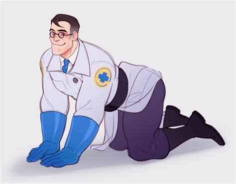 Medic And Blu Medic Team Fortress 2 Drawn By Sho Guru Danbooru