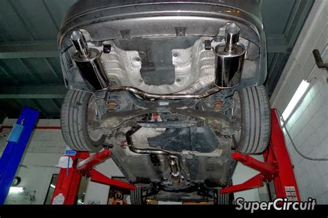 SUPERCIRCUIT Exhaust Pro Shop: Volvo S80 2.5T Twin Exhaust Customization