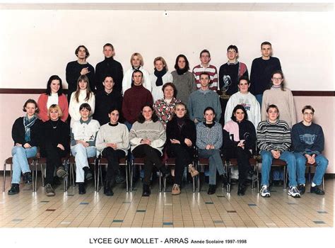 Photo de classe Bep comptabilité de 1998 Lycée Guy Mollet Copains d