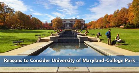 5 Essential University of Maryland-College Park Facts - Do It Yourself ...