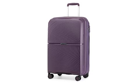 Up To 26% Off British Traveller Pure Color Texture Design Hard Shell PP Suitcase | Groupon