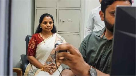 Excise Scam Delhi Court Sends Brs Leader K Kavitha To Ed Custody