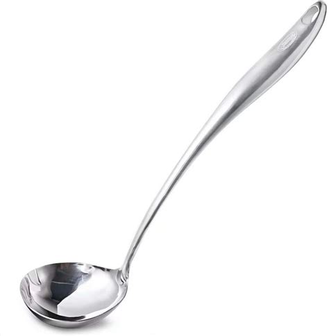 Newness Long Soup Ladle 304 Stainless Steel Professional Integral