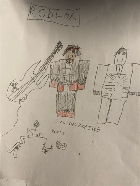 Old Drawing: My Old Roblox Character by regularshowandsonic on DeviantArt