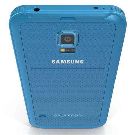 Samsung Galaxy S5 Sport Blue 3D Model 3D Model 19 C4d Ma Max 3ds