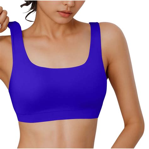 taqqpue women sports bra swimsuit top swim bra bikini tops scoop neck