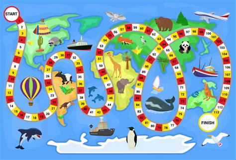 Настольные игры с кубиком и фишками: распечатать → slotObzor.com
