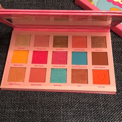 Barbie Makeup Nib Malibu Barbie Eyeshadow Palette From Colourpop