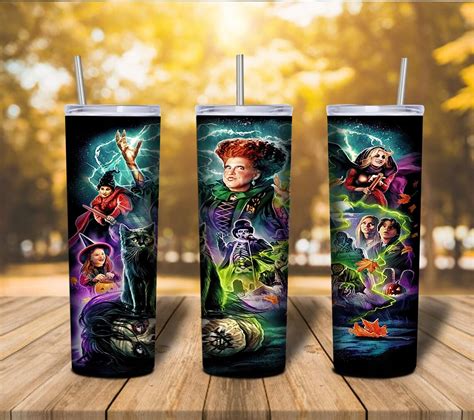 Hocus Pocus Tumbler Hocus Pocus Digital 20 Oz 30 Oz Tumbler Etsy