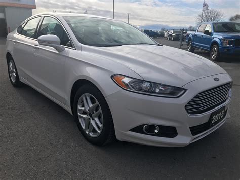 2015 Ford Fusion SE White, 1.5l ecoboost | Dupuis Ford Lincoln