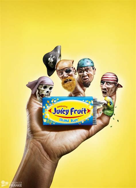 Juicy Fruit By Staudinger Franke Via Behance Ads Creative Creative