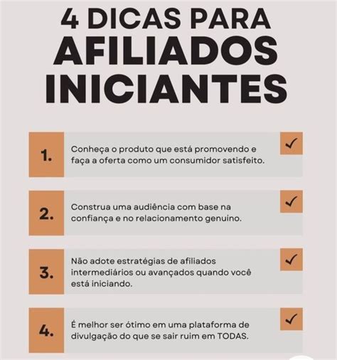 4 DICAS PARA AFILIADOS INICIANTES QUE AINDA NÃO FEZ NENHUMA VENDA