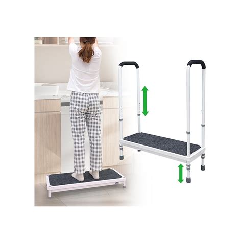 Portable 400 LBS Medical Step Stool With Handle For Elderly High Steps